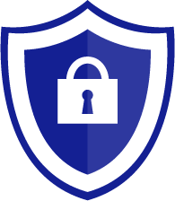 symbole de logiciel antivirus - bouclier avec cadenas